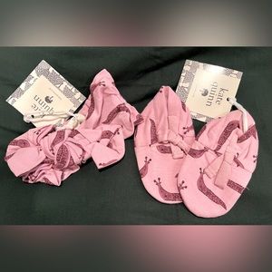 Kate Quinn headband and booties